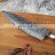 Damascus Steel Wood Ergonomics Handle knife