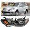 Front Head lamp Headlights Assembly Set 2X 2003-2005 For MITSUBISHI Outlander