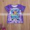 2021 Summer Fashion Halloween Pumpkin Print T-shirt Children Boys Girls Short Sleeves Tie Dye Tees Baby Kids Tops For Teenager