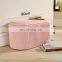 Custom ottoman velvet pouf footstool round tufted ottoman stool factory custom