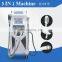 4 in 1 shr e light ipl opt rf & nd yag laser & hair removal multifunctional beauty machine with best quality on 