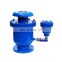 PN16 ductile cast iron single ball air release valve for water