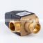 3 Way DN20 Mixing Valve Male Thread Brass Thermostatic For Solar Water Heater