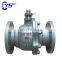 Flange Connection Temperature 425 Degree WCB Floating Ball Valve With PTFE Sealing