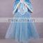 China bestdress solid light blue grenadine girl ball gown dress princess costume kids with hooded cloak                        
                                                Quality Choice