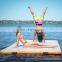 Water Play Equipment Inflatable Gymnastics Floating Water Play Air Track Yoga Mat Mattresses