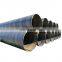 large diameter FPE 3pe coating steel pipe spiral tube SSAW steel pipe  water pipe price