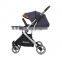 wholesale  luxury 3 in 1 travel set newborn foldable baby strollers with carseat