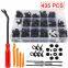 435Pcs Car Push Retainer Clips&Auto Fasteners Assortment Clips Rivet Bumper Kit