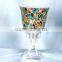 Mosaic Glass Hurricane Candle Holder For Home Decor