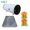 Flat-Plate 200ltr commercial concentrated diy solar power water heater kit italy