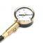 rubber tube tire pressure gauge handheld deflationable metal tire pressure