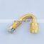 bent tyre charge adapter copper valve extension