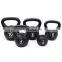 Hot Selling Squat Hip Practice Female Yoga Fitness Weightlifting Cement Kettle Bell Sand Pouring Kettle Bell
