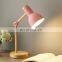 Creative Nordic Cheap Desk Lamp Wood Leg Folding Table Lamp