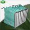 Aluminum Frame Synthetic Fiber Multi Pocket Bag Air Filter For Ventilation Systems