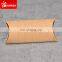 Brown kraft corrugated paper bread pie window pillow box