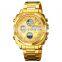 Luxury Skmei 1673 Stainless Steel Waterproof Digital OEM Custom Logo Wrist Watch Men