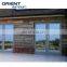 Factory aluminium bi fold window fold up glass windows