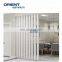 Modern aluminum vertical divider screen, aluminum post for room divider