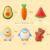 Wholesale Manufacturer Selling Fruits Mini Accessories Pet Chew Soft Cat Plush Toy