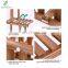 Wood Plant Stand Indoor Outdoor 3 Tier Planter Holder Flower Ladder Stair Shelf Garden Balcony Corner Display Storage Rack