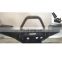 Steel front bumper with storage end for Jeep Wrangler JK