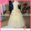 Court Style creamy-white prom dress with flower waistband tulle skirt children frocks designs                        
                                                                                Supplier's Choice