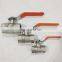 2022 High Quality Custom Brass Ball Valve Chrome Plated Brass Full Bore Ball Valve