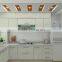 Modern wood kitchen cabinet simple designs laquer water-proof board cabinet