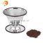 pour over economical metal coffee filter dripper manufacturer