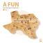 Vegetable Acacia Wood Cutting Table Chopping Block Map Board