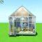 A Frame Loft House Foldable Hidden Bed with Bathroom Snowproof Prefabricated Steel Frame Loft Camp in Norway