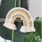 Best Seller Macrame Rainbow Wall Hanging Home Decoration Boho Room Decor Kids Nursery Room Decor