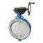Fluorine-lined butterfly valve D671F46-16C