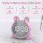 Smart Digital alarm clock with countdown timer desk Table Clock for Bedroom office desktop despertador reloj logo custom