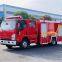 Isuzu's 3.5-ton water tanker fire truck, the guardian of the city's flames