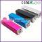 New products 2015 metal power bank usb with 2600mAh