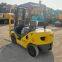 Sold second-hand 3-ton Komatsu imported Nissan engine cheap original forklift