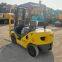 Sold second-hand 3-ton Komatsu imported Nissan engine cheap original forklift