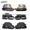 W205 ED1 Style Carbon Fiber Rear Diffuser and Exhaust Tips Rear Bumper Lip For Mercedes Benz W205 C63 C43 Coupe