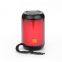 Portable Wireless Music Radio Player Box Multi Function Speakers Mini Transparent Colorful LED Light RGB Speaker