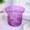 bronzing glass tealight candle holder with wax glass votive candle holder