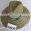 Promotional High quality authentic seagrass straw hat
