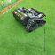 Brushless Motor Remote Mowing Tank (VTLM600) remotely controlled four wheel drive weed reaper China manufacturer, factory direct sales wireless lawn mower trimmer