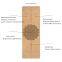 Recycled Custom Cork Natural Rubber Yoga Mat Fitness Superior Catch Grip for Traction Eco Friendly