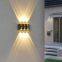 Modern Exterior Light Led Porch Lights Outdoor up Down Hallway Waterproof Wall Washer Lamp for House Villa Entryway Corridor