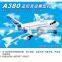 Airbus A380 Aircraft with Music and Lighting Toys 4 CH RC Airplane Best Gift For Children