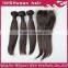 No tangle hair free part middle part can be 3 part closure with bundles