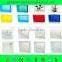 Acid Clear Cloudy Glass Brick with hole and cap price